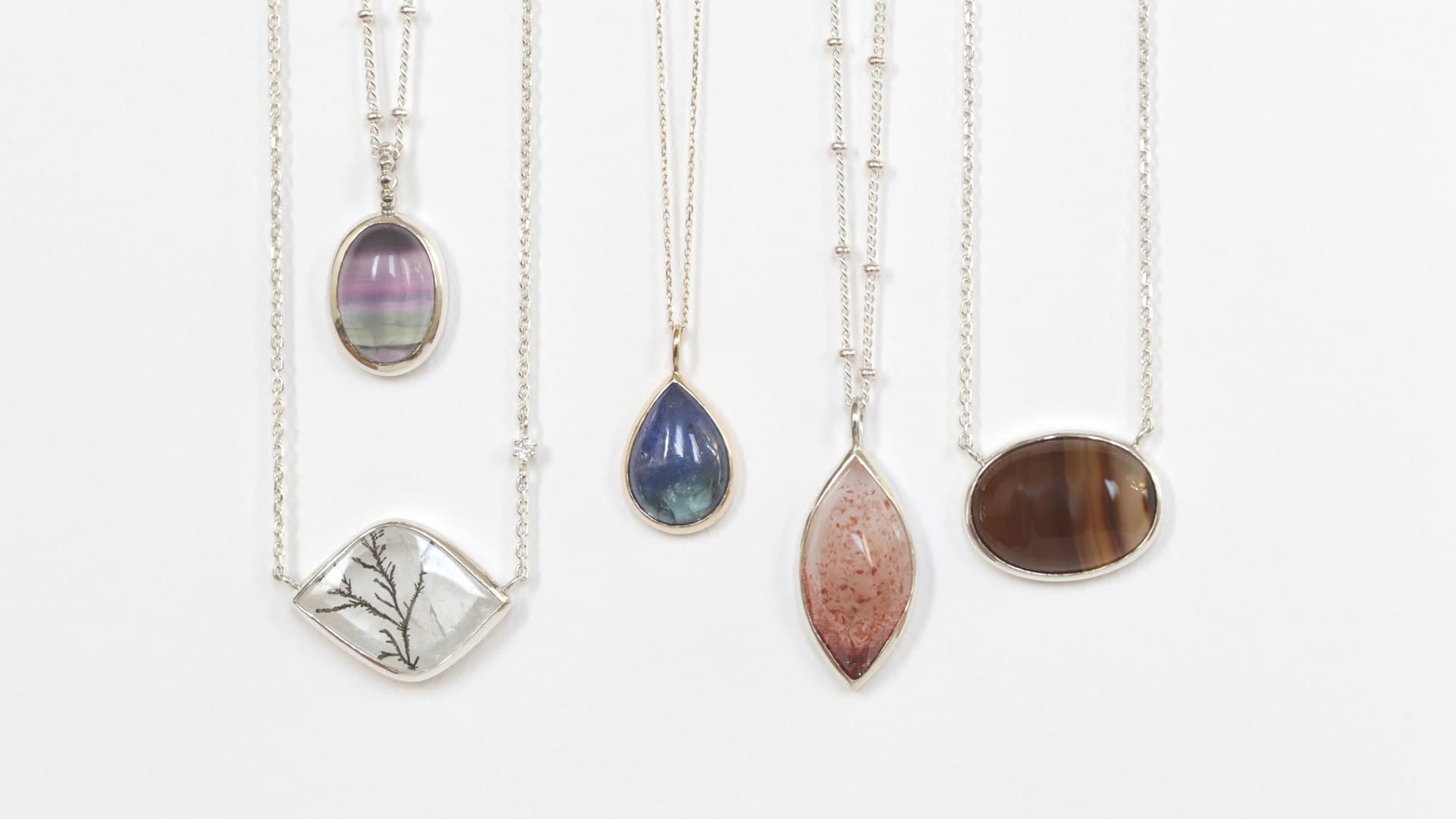 天然石ネックレス